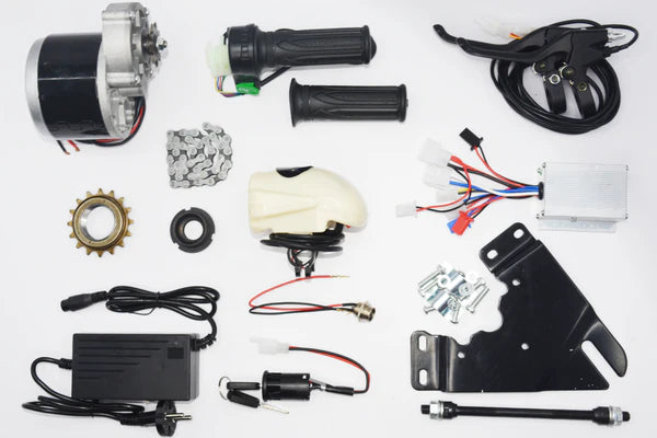 24v Electric Cycle Gear Motor 250watts Conversion Full Kit