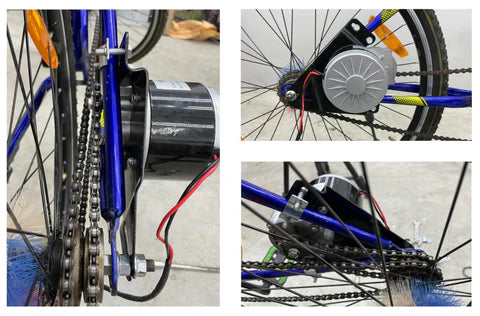 24v Electric Cycle Gear Motor 250watts Conversion Full Kit