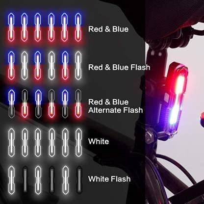 USB Rechargeable Cycle Tail Light LED Waterproof Cycle