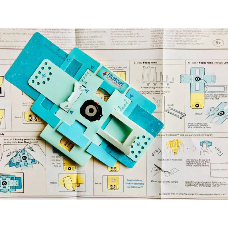 Foldscope Basic Kit DIY Microscope