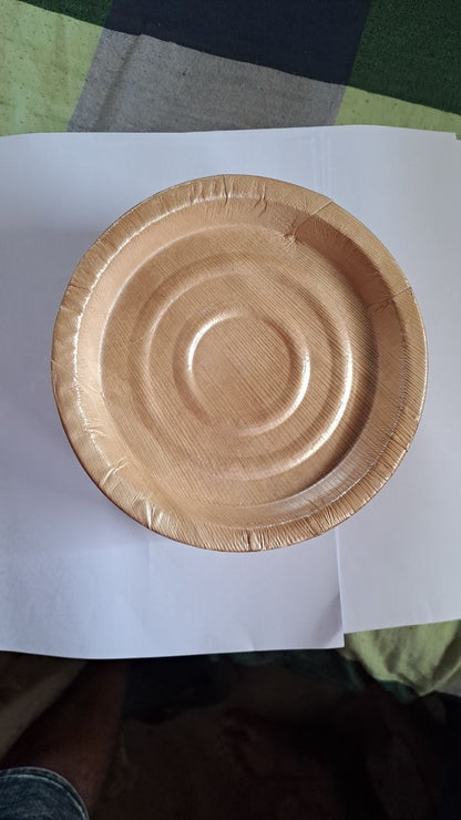 100% Biodegradable Bamboo plate 100 pieces 9 inch