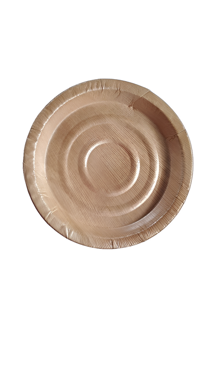 100% Biodegradable Bamboo plate 100 pieces 9 inch