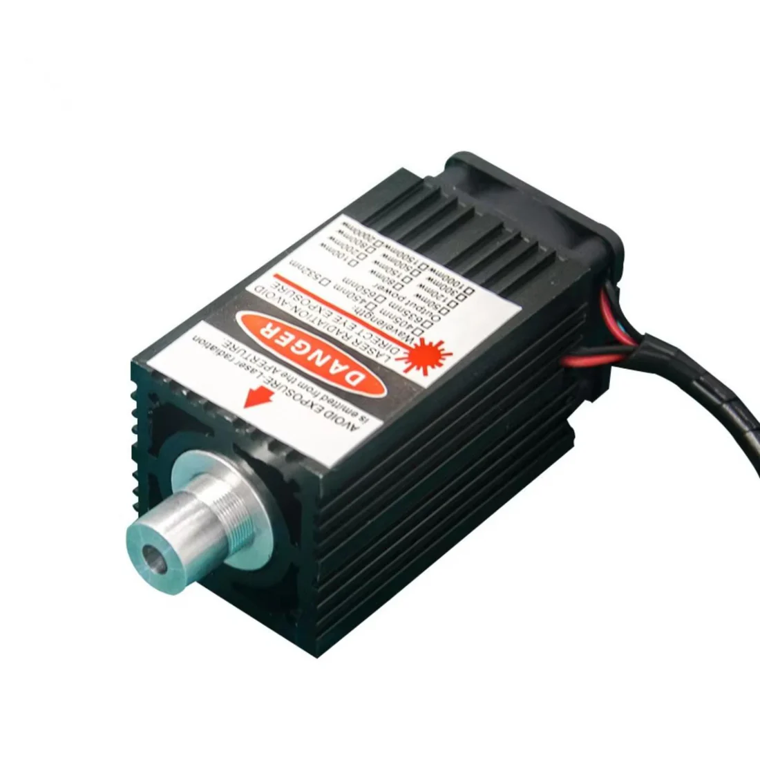 0.5W 12V Laser Engraver 500MW 12V Engraving Laser Module Blue Light For DIY Laser Engraver Machine High Power TTL Adjustable Focus Blue Laser Module Engraving Accessories Laser Head