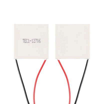 TEC1-12706 12V 6A Peltier Thermoelectric Cooler | 40x40mm High-Performance Cooling Module