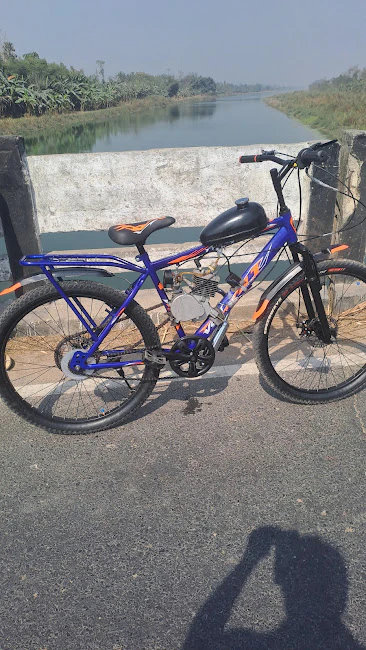Gasoline powered bike (used)