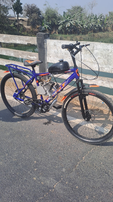 Gasoline powered bike (used)