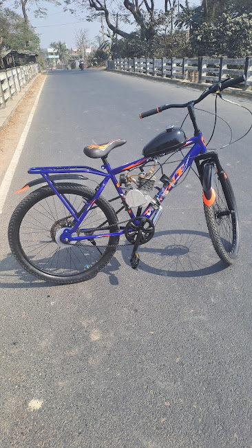 Gasoline powered bike (used)