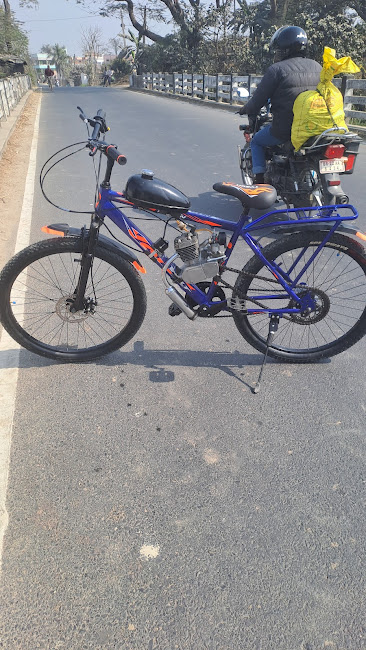 Gasoline powered bike (used)