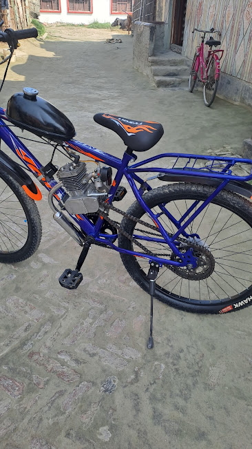 Gasoline powered bike (used)