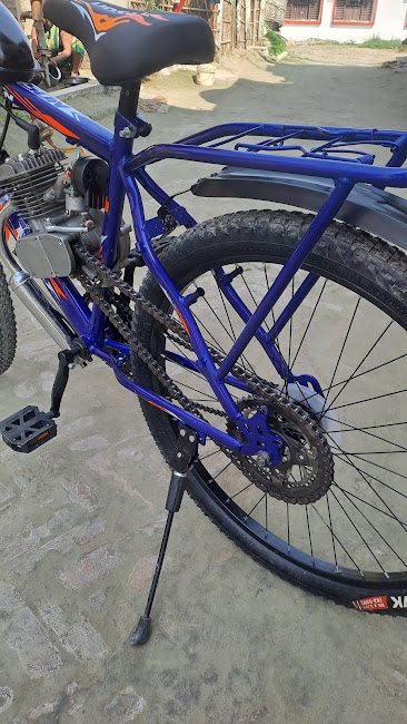 Gasoline powered bike (used)