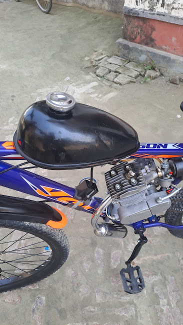 Gasoline powered bike (used)