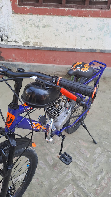 Gasoline powered bike (used)