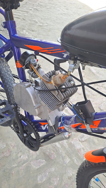 Gasoline powered bike (used)