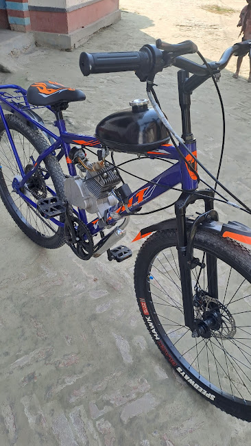 Gasoline powered bike (used)