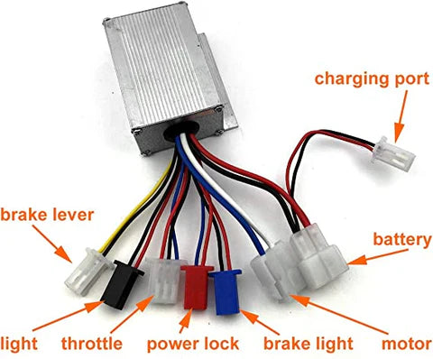 24v Electric Cycle Gear Motor 250watts  Conversion Full Kit